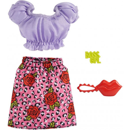 Mattel GWD96 Barbie Fashions Complete Looks, sortiert