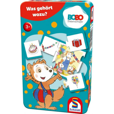 Schmidt Spiele 51442 Bring mich mit - Bobo Siebenschläfer, Was gehört wozu? Schmidt Spiele 51442 Bring mich mit - Bobo Siebenschläfer, Was gehört wozu?