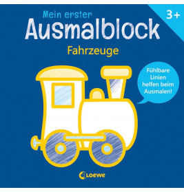 Mein erster Ausmalblock - Fahrzeuge