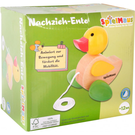 SpielMaus Holz Nachziehente