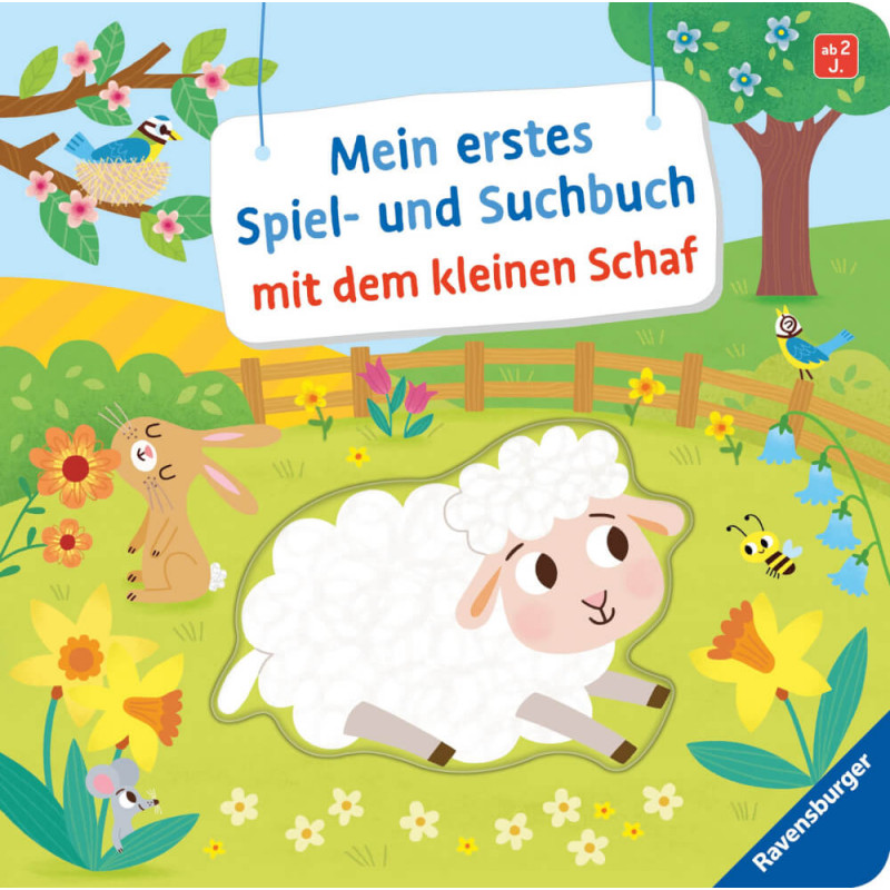 Ravensburger 41738 Mein erstes Spiel- und Suchbuch mit dem kleinen Schaf