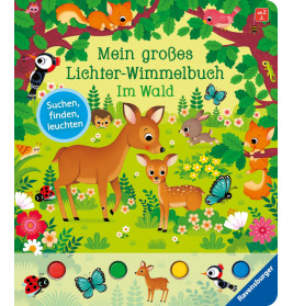 Ravensburger 41044 Mein großes Lichter-Wimmelbuch: Im Wald