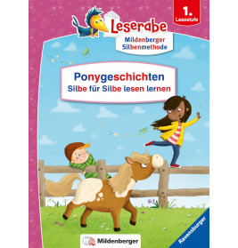 Ravensburger 46189 Leserabe - Sonderausgaben: Ponygeschichten - Silbe für Silbe lesen lernen