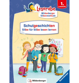 Ravensburger 46190 Leserabe - Sonderausgaben: Schulgeschichten - Silbe für Silbe lesen lernen