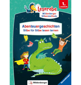 Ravensburger 46191 Leserabe - Sonderausgaben: Abenteuergeschichten - Silbe für Silbe lesen lernen