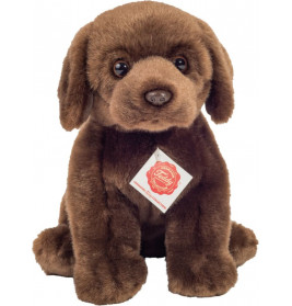 Teddy Hermann Labrador sitzend dunkelbraun 25 cm