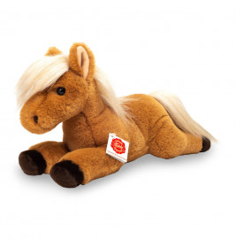 Teddy Hermann Pferd liegend 34 cm