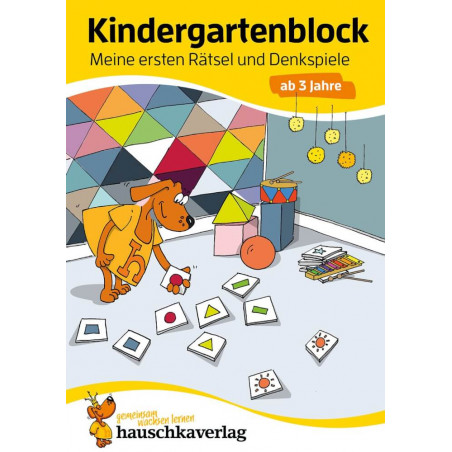 Kindergartenblock - Meine ersten Rätsel und Denkspiele