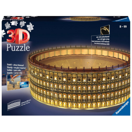 Ravensburger 11148 Puzzle Kolosseum bei Nacht 216 Teile