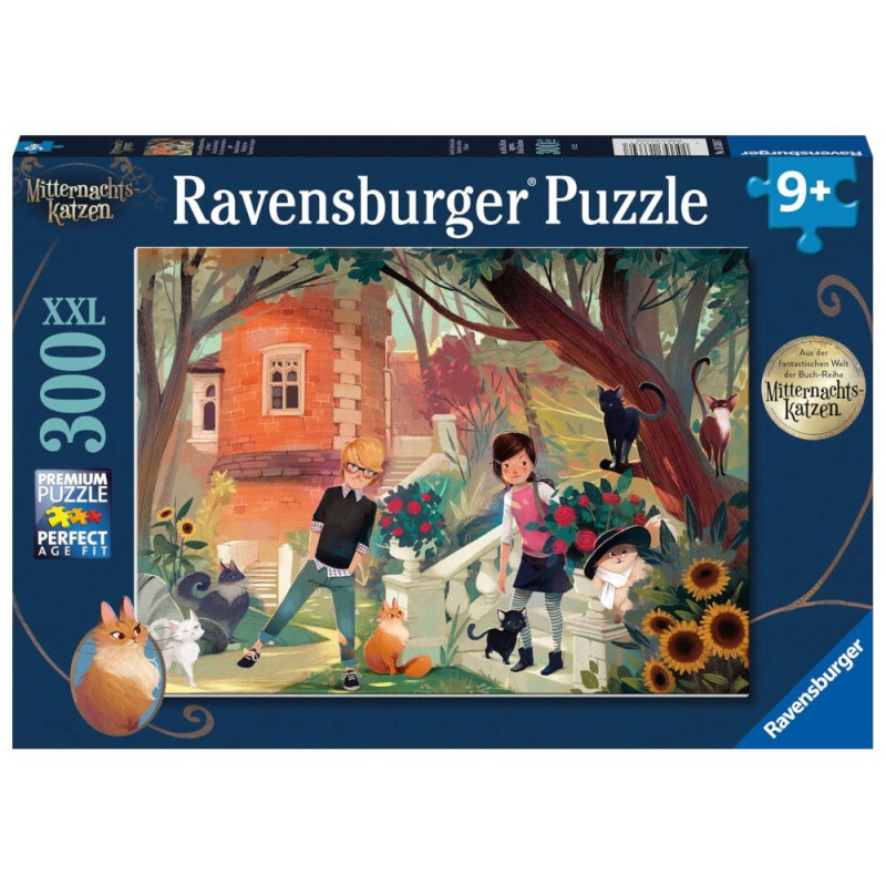 Ravensburger 13330 Puzzle Die Katzenflüsterer Nova und Henry 300 Teile