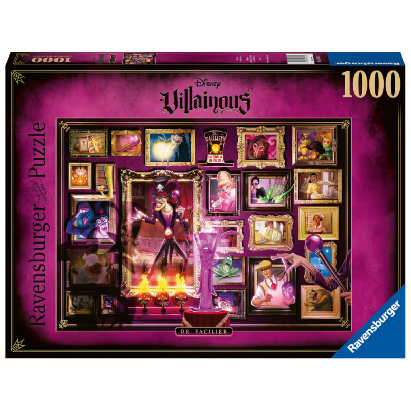 Ravensburger 16523 Puzzle Villainous: Dr. Facilier 1000 Teile