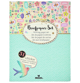 Flowers & Friends Briefpapier
