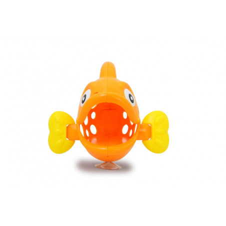 JAMARA 460614 Badespielzeugsammler Hungry Fish orange