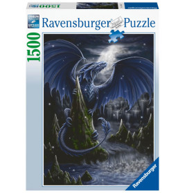 Ravensburger 17105 Puzzle Der Schwarzblaue Drache 1500 Teile