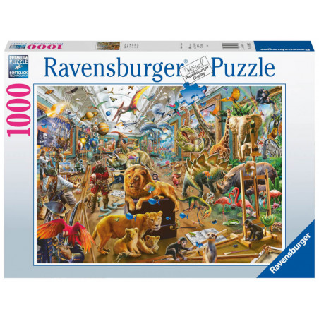 Ravensburger 16996 Puzzle Chaos in der Galerie 1000 Teile