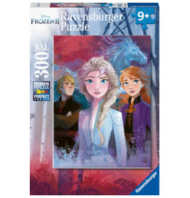 Ravensburger 12866 Puzzle Elsa, Anna und Kristoff 300 Teile