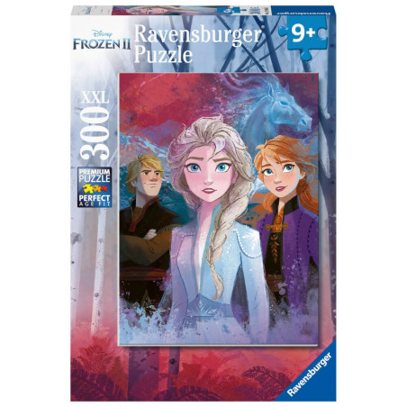 Ravensburger 12866 Puzzle Elsa, Anna und Kristoff 300 Teile