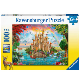 Ravensburger 13285 Puzzle Märchenhaftes Schloss 100 Teile