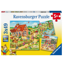 Ravensburger 05249 Puzzle Ferien auf dem Land 49 Teile