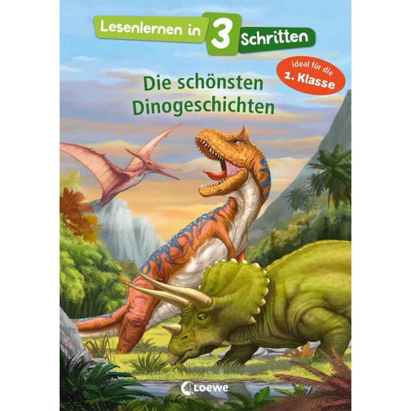 Lesenlernen in 3 Schritten -Dinogeschichten