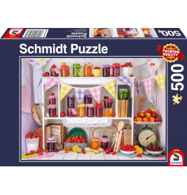Schmidt Spiele 58997 Puzzle Marmeladen 500 Teile