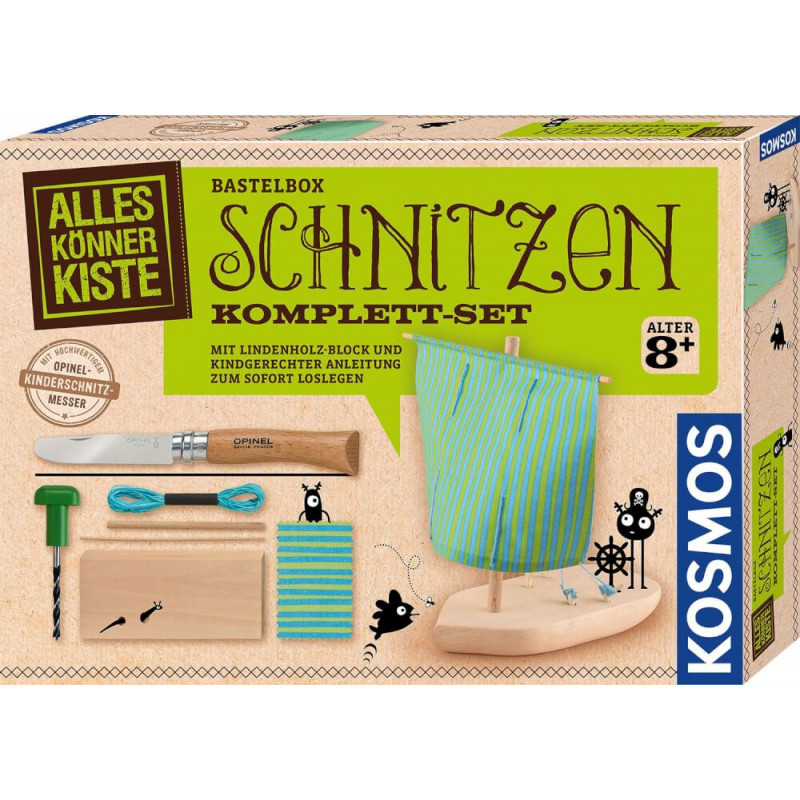 Schnitzen Komplett-Set