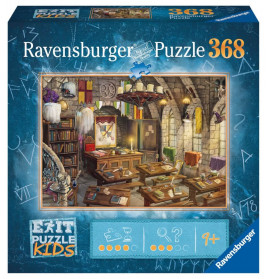 Ravensburger 13302 Puzzle EXIT Puzzle Kids In der Zauberschule 368 Teile