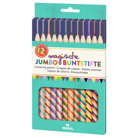 Magische Jumbo-Buntstifte Magische Jumbo-Buntstifte