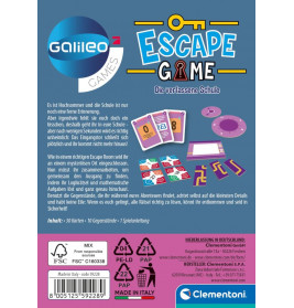 Clementoni Galileo Escape Game - Die verlassene Schule