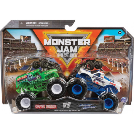 Monster Jam 2-Pack 1:64