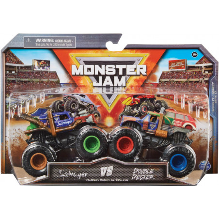 Monster Jam 2-Pack 1:64