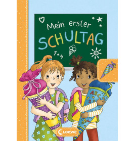 Mein erster Schultag - Mädchen (Hellblau)
