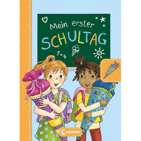 Mein erster Schultag - Mädchen (Hellblau)