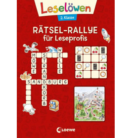 Leselöwen Rätsel-Rallye für Leseprofis 2.Klasse