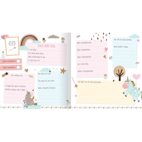 Alle meine Freunde – Einhorn