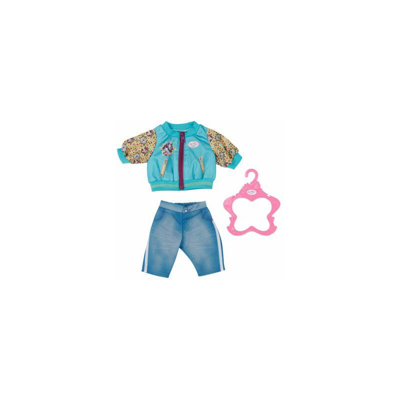 Zapf BABY born Outfit mit Jacke 43cm