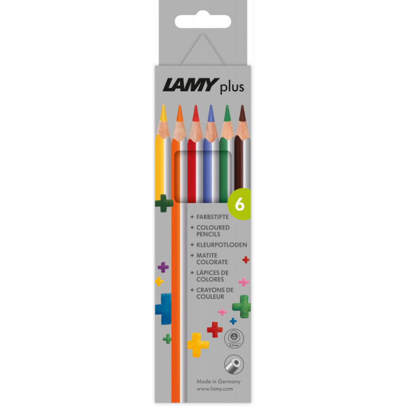 Lamy 1222006 Farbstift plus 6er Faltschachtel