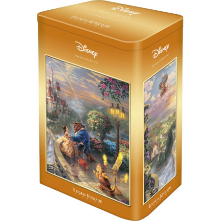 Schmidt Spiele 59926 Puzzle Thomas Kinkade Disney, Beauty and the Beast 500 Teile