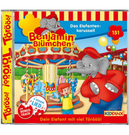 CD 151 Benjamin Blümchen - Das Elefantenkarussel
