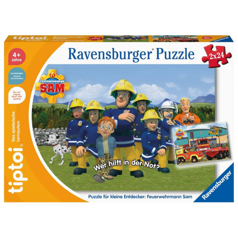 Puzzle für kleine Entdecker: Feuerwehrmann Sam 22