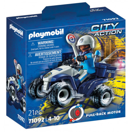 PLAYMOBIL 71092 Polizei-Speed Quad