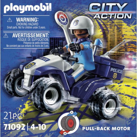 PLAYMOBIL 71092 Polizei-Speed Quad