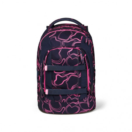 satch pack Schulrucksack Einzeln Pink Supreme