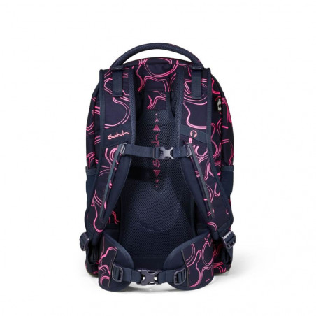 satch pack Schulrucksack Einzeln Pink Supreme