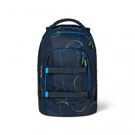 satch pack Schulrucksack Einzeln Blue Tech