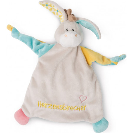 Schmusetuch Esel Herzensbrecher