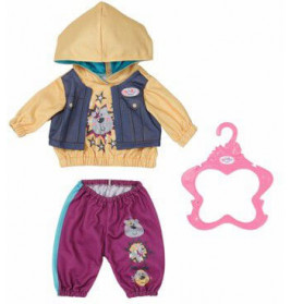Zapf BABY born Outfit mit Hoody 43cm