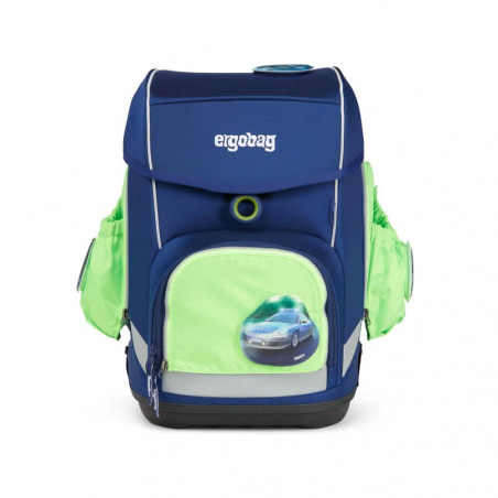 ergobag Fluo Seitentaschen Zip-Set Grün