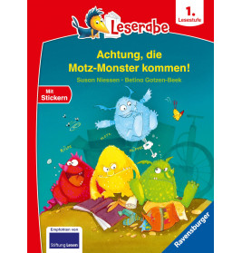 Achtung, die Motz-Monster kommen! - Leserabe 1. Klasse - Erstlesebuch für Kinder ab 6 Jahren