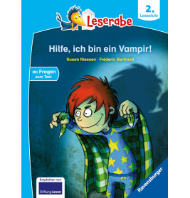 Hilfe, ich bin ein Vampir! - Leserabe 2. Klasse - Erstlesebuch für Kinder ab 7 Jahren